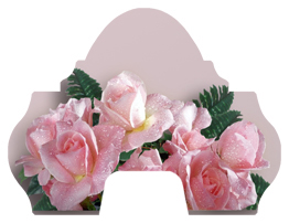 DARAY-L-064 Bouquet Of Roses Pink